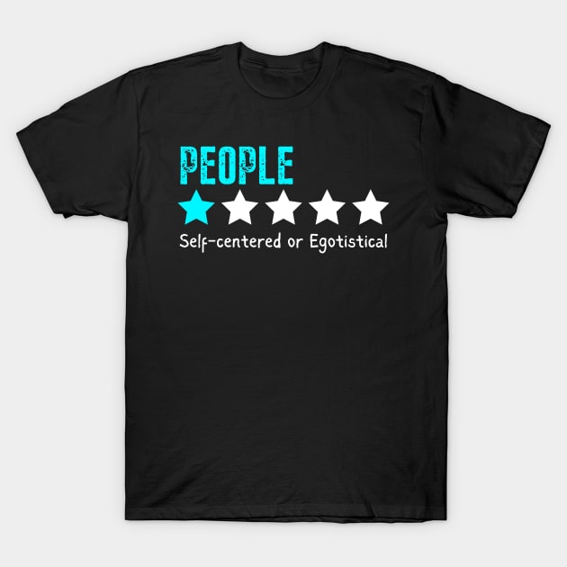 People One Star T-Shirt by Noshiyn